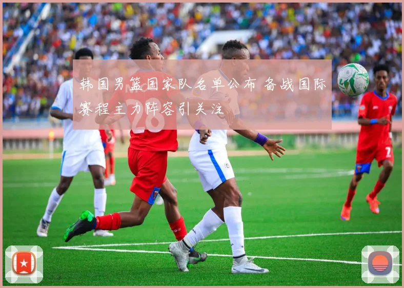 韩国男篮国家队名单公布 备战国际赛程主力阵容引关注